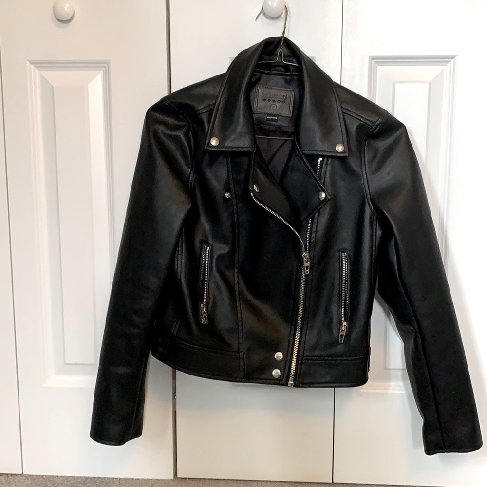 Blank NYC Black Leather Jacket